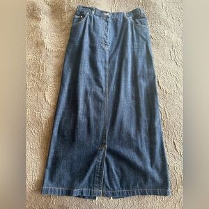 Dries Van Noten Denim skirt
